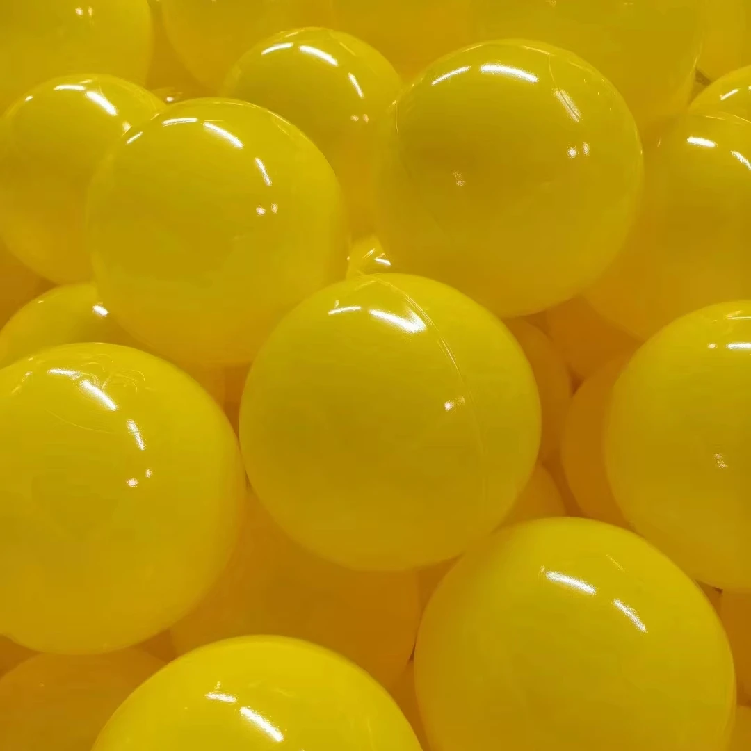 New Colorful Bulk Clear Plastic Ball Pit Balls 5cm 5.5cm 6cm 7cm 8cm 10cm Schools Shopping Malls Directly Vietnam Manufacturer