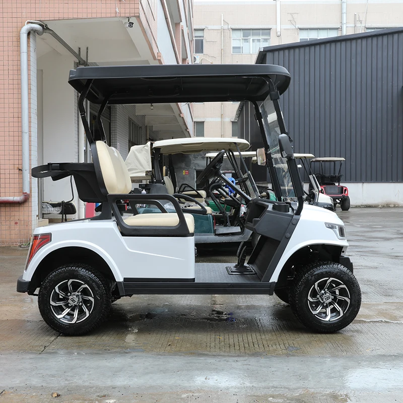 E918-2+2 AC Motor 4KW JH-48M380 AC 350A High Quality Off-road Club 48V 4 6 Seater Buggy Price Cheap Electric Golf hunting cart