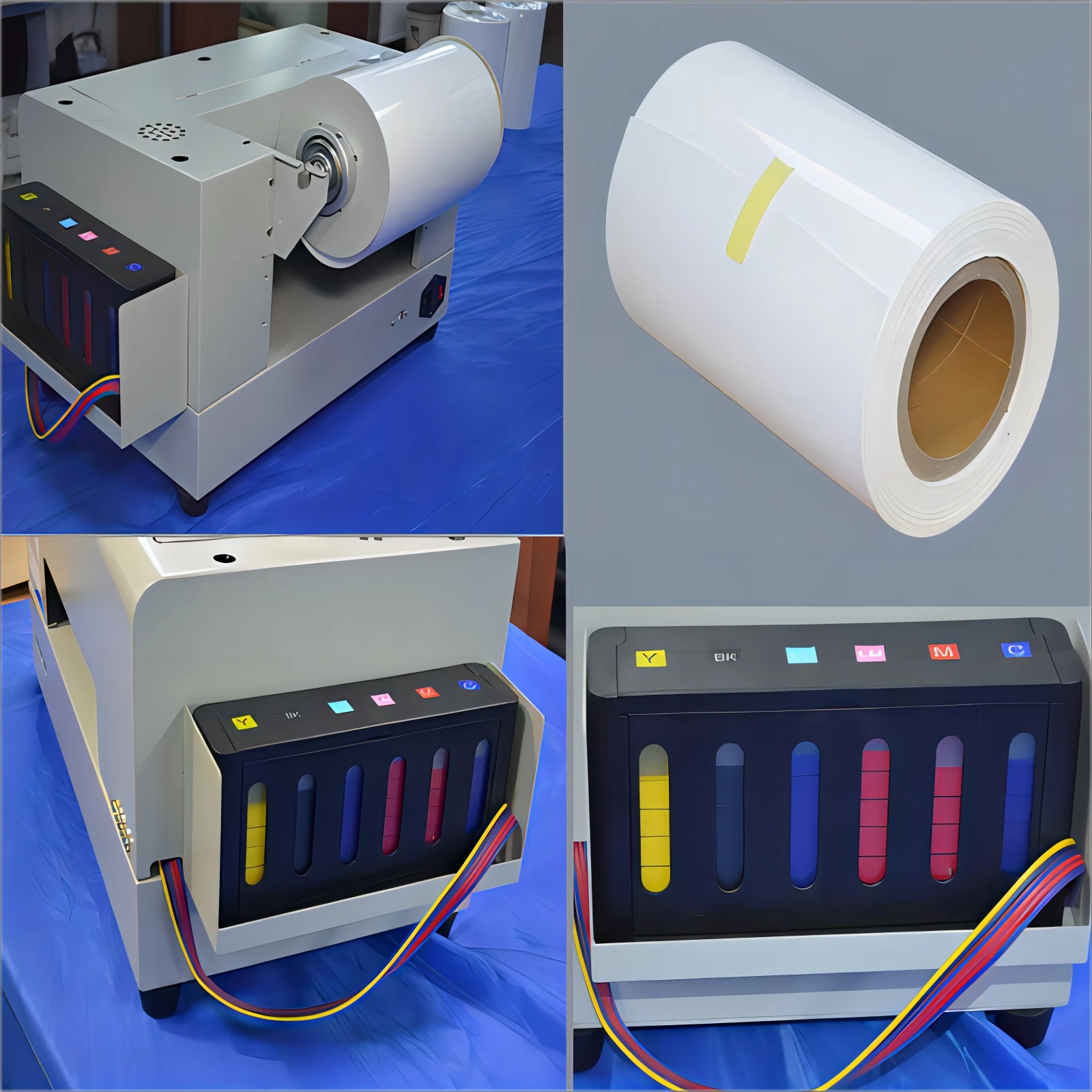 Hot sale printer label machine color adhesive label printer machine printing machine for small business label printer