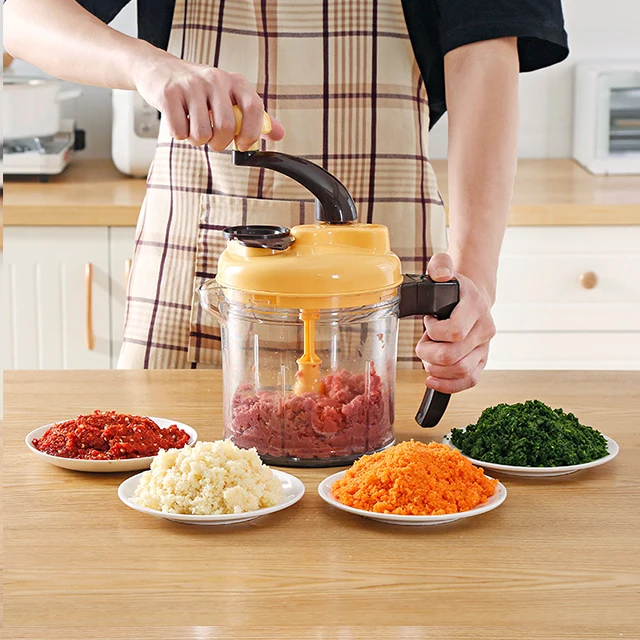 Пластиковый ручной измельчитель ручные мини мясорубки яичный сепаратор