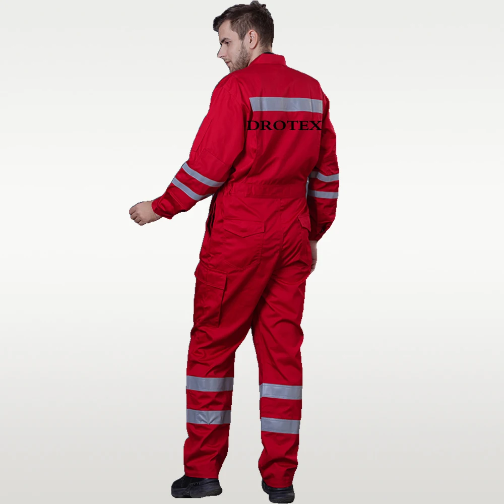 Uniform Welding Boiler Suits Coverall Workwear Flame Retardant Work Clothes Uniforms Safety Coverall Suit