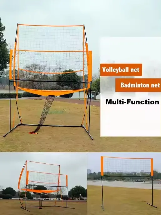 11*8ft High quality durable multi-functional indoor and outdoor volleyball training net, beach volleyball training net