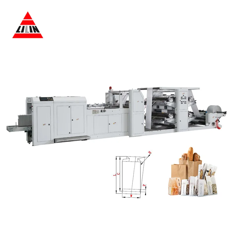 LSD-700B+LST41100 our paper bag making machine is versatile, allowing you to produce a wide range of bag sizes and styles.