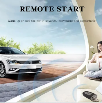 Universal PKE Keyless Entry Car Start stop system With Car Alarms Central Locking Anti-theft Kit for Vehicle Car Keys