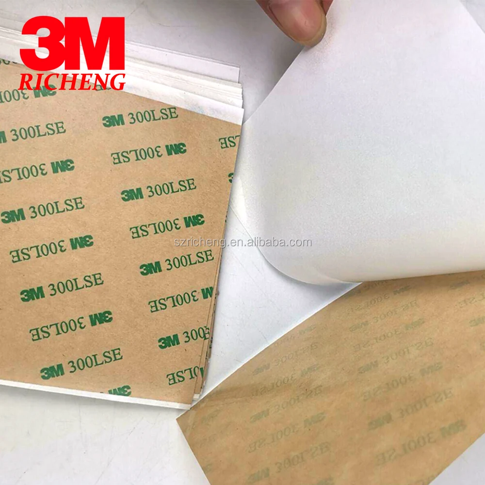3M 9495MP двухсторонняя полиэфирная пленка клейкая лента и размер 294 мм *
