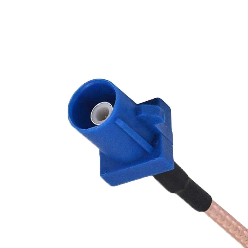 Fakra male to Fakra male to RG178/RG1.37/RG1.13/RG0.81 jumper cable assembly for Car Wireless Signal Cable
