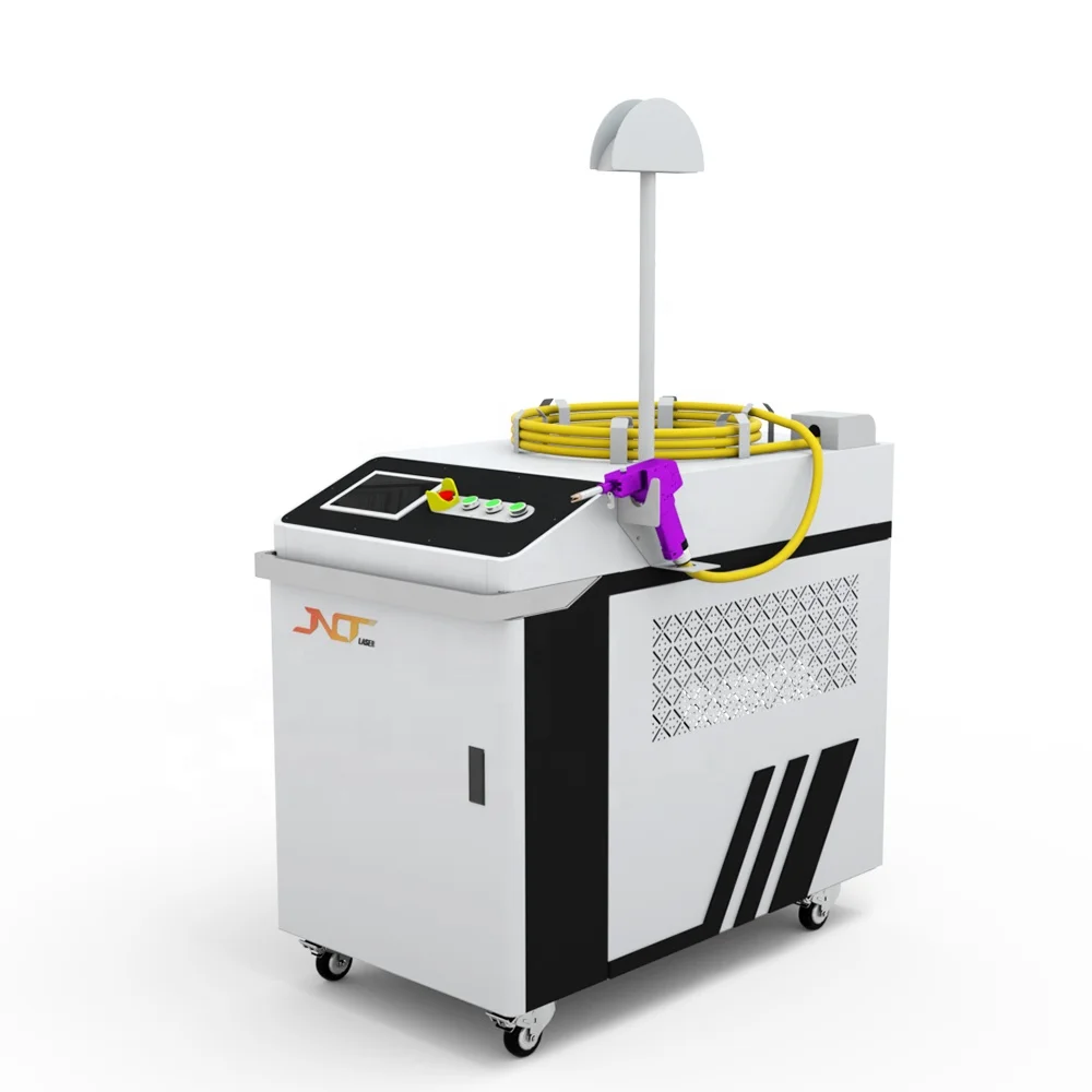 1000W 1500W 2000W 3000W metal rust removal CW fiber laser cleaning machine for oil paint