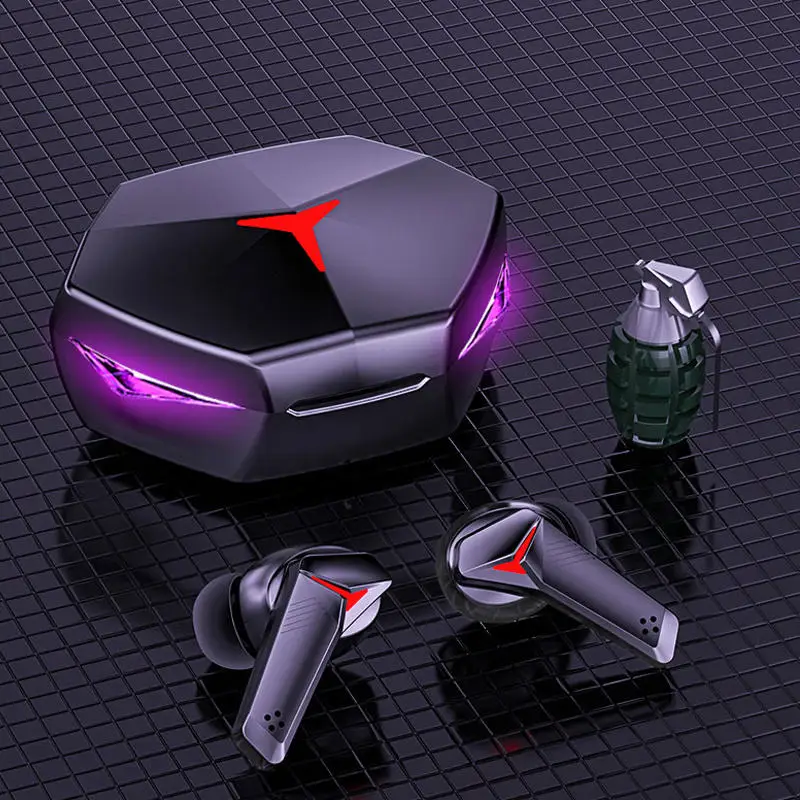 Hot sale T33 2023 OEM ODM Wireless Game Earbuds 3D Surround Stereo Headphone Low Latency 5.2 TWS Gaming Earphone