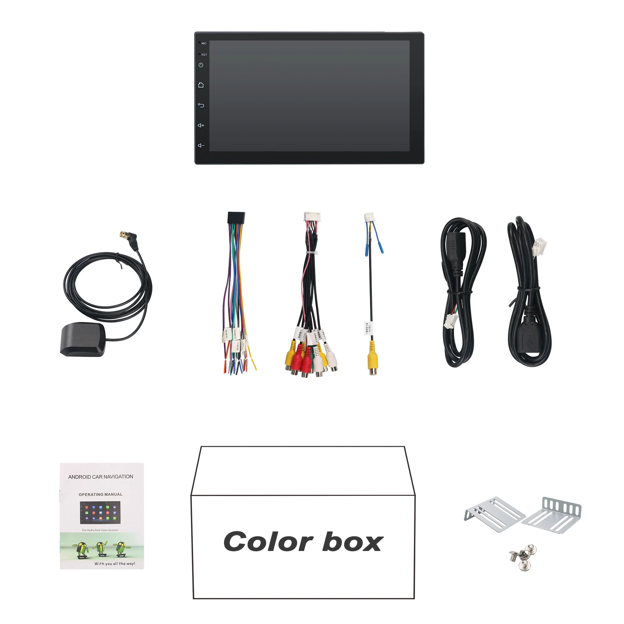 auto universal user manual car mp5 player BT 2din car android radio double din stereo