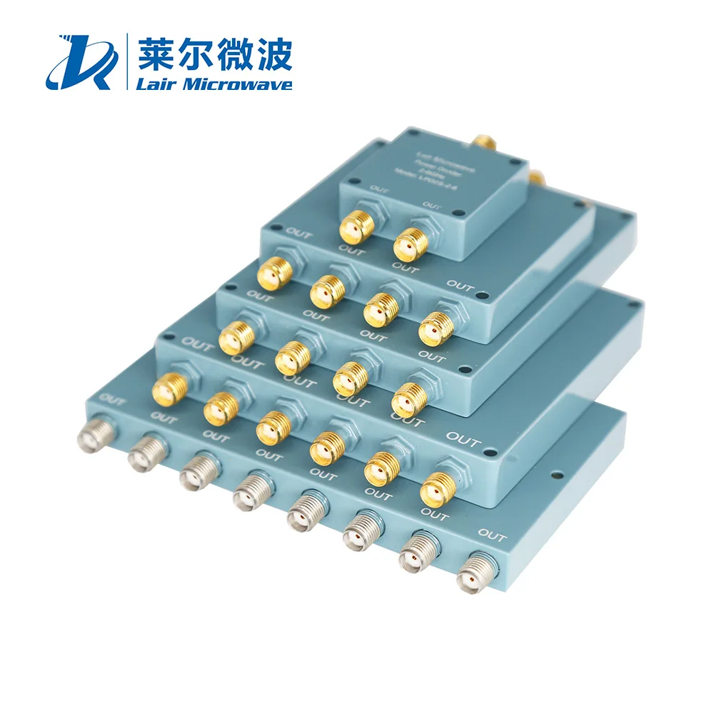 Best Price  RF 50 W 6 way power splitter power divider 0.8-2.5 GHz