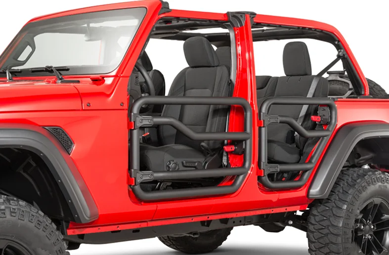 Высококачественные трубчатые полудвери Wrangler 4 двери для Jeep JL & Gladiator 2018