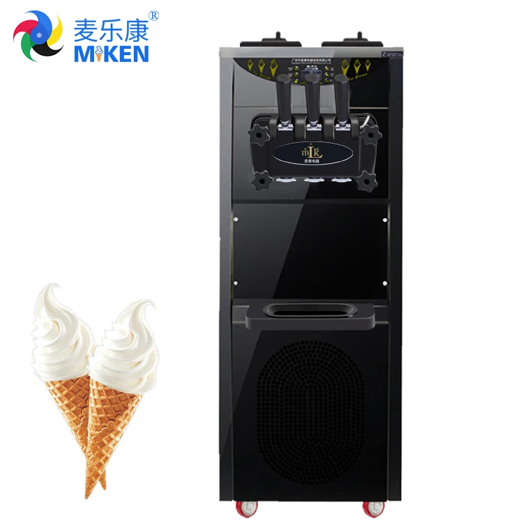KLS-F636 Maquina Квина из мультфильма yogur для изготовления мороженого мягкой и йогурта вместимостью тем самым позволяя зернам раскрыться 3