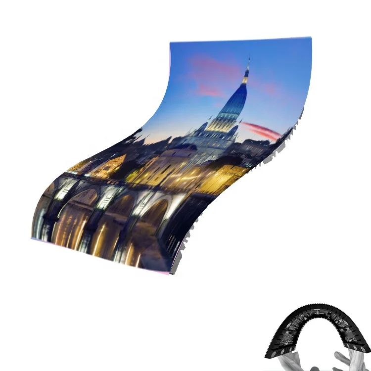 modular led screen screen display led flexible video wall panel led flexible video wall panel Indoor flexible electronic screen