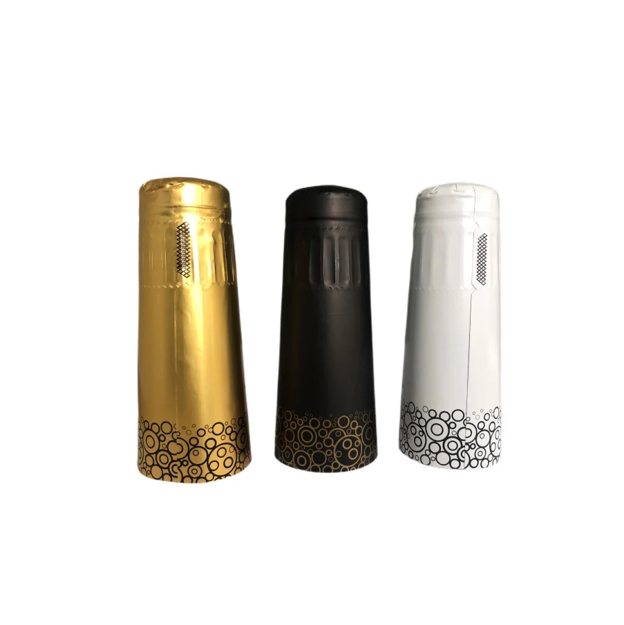 China Supplier Wholesale Aluminum Foil Multi-Layer Compound Wine Capsule Pvc Shrink Capsules