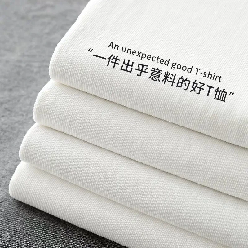 Wholesale plain 180 gsm 220 gsm 270 gsm heavy cotton t shirt men outfits blank heavy weight tshirt clothing manufacturer