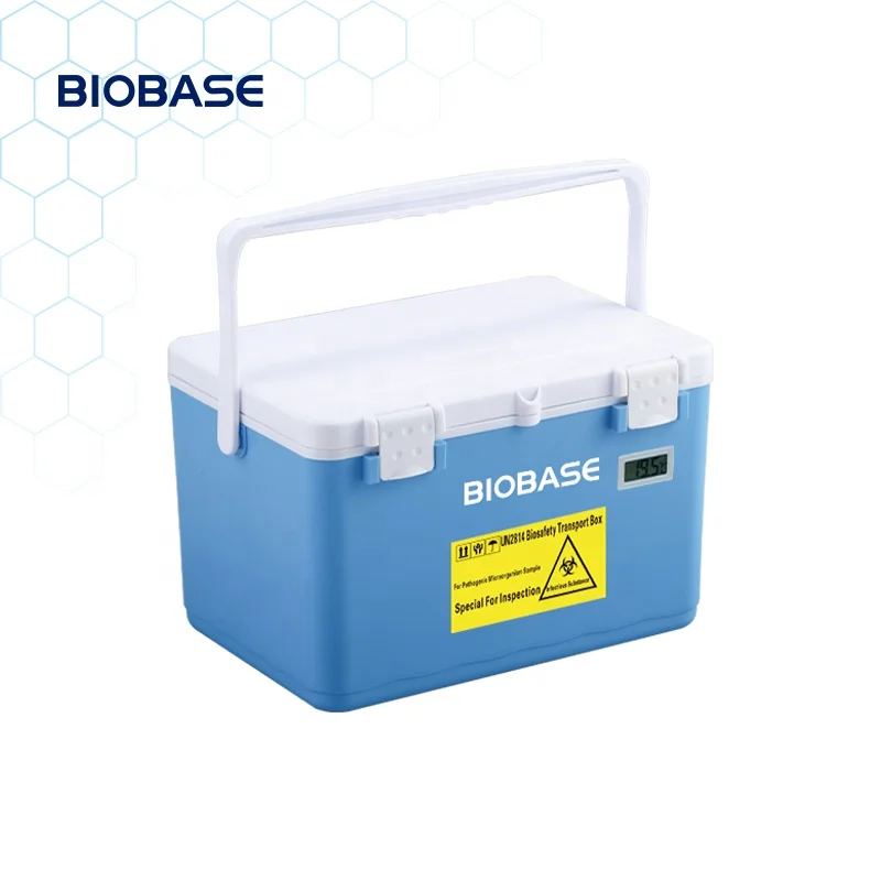 BIOBASE Manufacturer 20L Biosafety Transport Box Ensure Samples Consistency Biosafety Transport Box