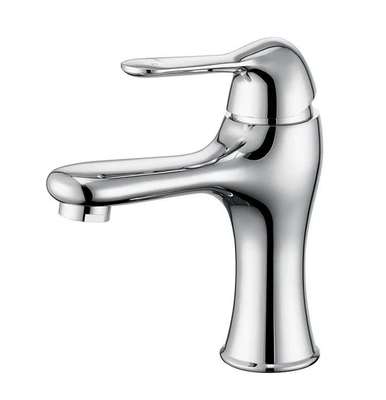 
Design Best Taps Faucet Single Mixer Bathroom Brass Square Design Wash Hand Basin Water Tap Manufacturer 