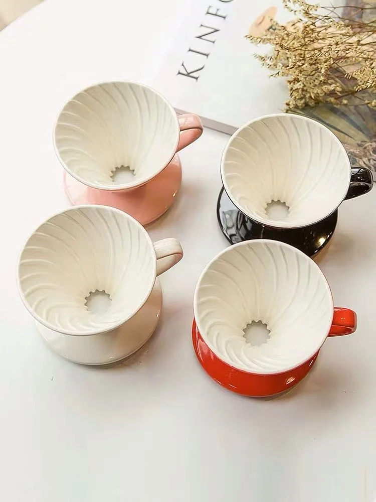 Распродажа разлив на кофеварку облако V01 красная капельница залить керамической кофейной капельницей для 1-4 человек