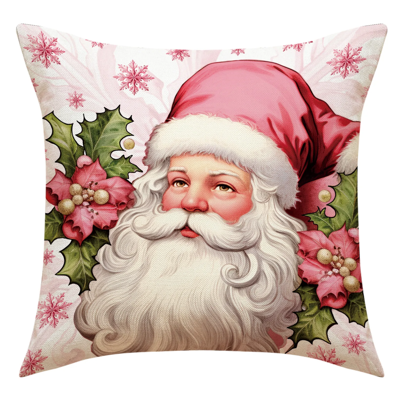 Wholesale Custom Christmas Deer Sofa Pillowcase Christmas Pillow Cover Home Christmas Decoration