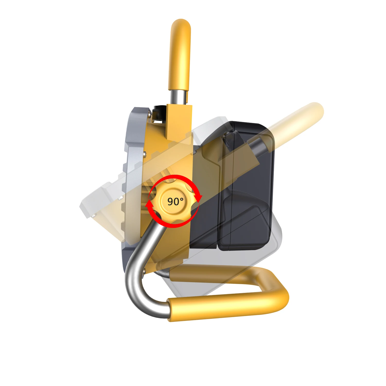 LUXINT Portable 50w Emergency Rechargeable Work Led Flood tool Light outdoor portable working light