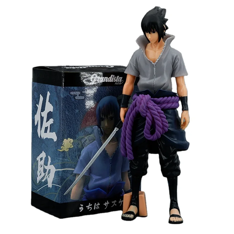 2023 High Quality PVC ABS Vinyl Customized ZERO Uchiha Itachi Uchiha Sasuke Narutos Anime Action figure Hot Sale Product