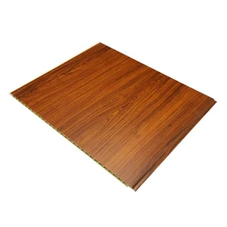 400mm Woodgrain Plastic Bamboo Composite Pvc Wall Panel in vietnam