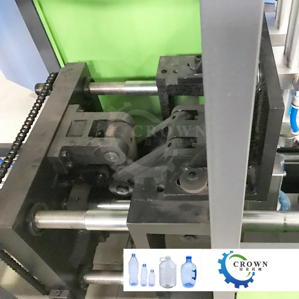 4 cavity semi auto blow molding machine bottle