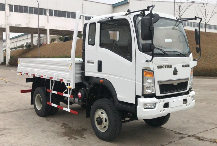  Sinotruk howo 4x4 внедорожный Легкий Грузовой автомобиль на