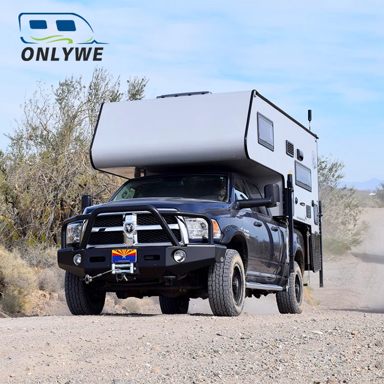 
Onlywe pickup camper high quality motorhome rv camping caravan 