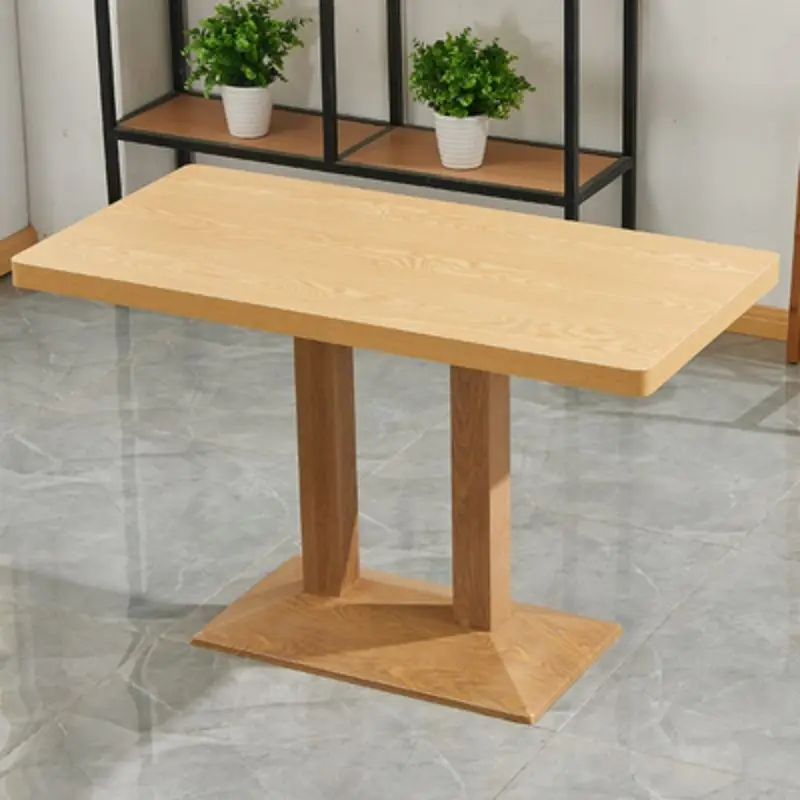 Modern Design rectangle Wood dining table top for restaurant table furniture