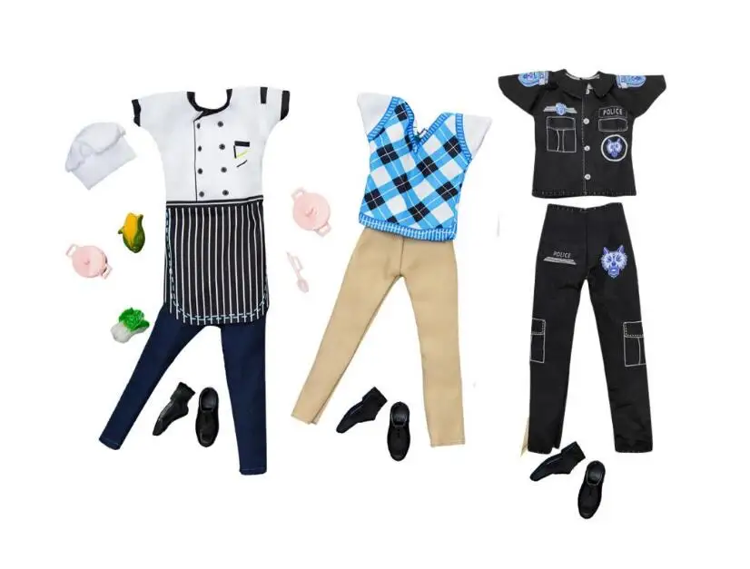 new arrival handmade 30cm 1/6 scale male doll elf doll clothes set outfit suit shoes for dolls