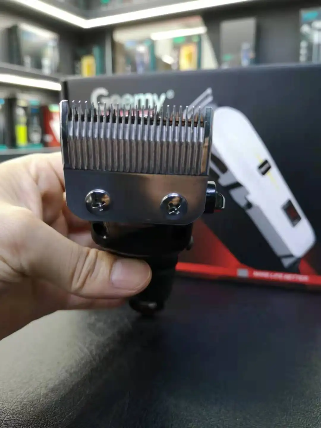  Оригинальный GEEMY GM6232 профессиональная перезаряжаемая Триммер для волос электрическая машинка