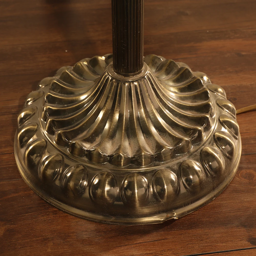 China Alibaba Supplier study lamps led turkish lamps from the colored glass floor lamps for living room