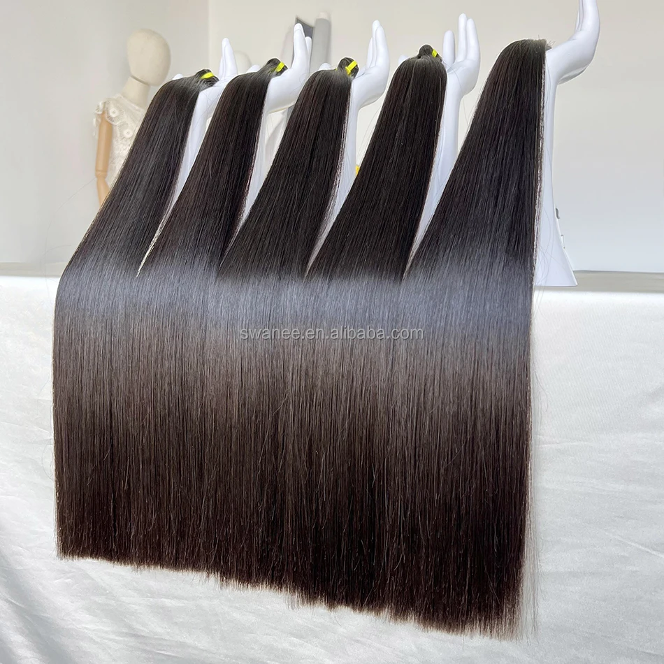 12A Raw Vietnamese Human Hair Bundles Vendor Wholesale 100% Natural Indian Raw Cuticle Aligned Virgin Hair Weave Bundles