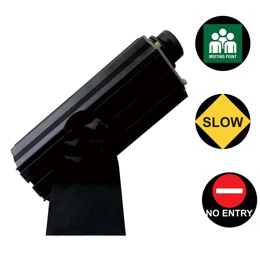 outdoor 4 image 150w led logo four gobo projector
