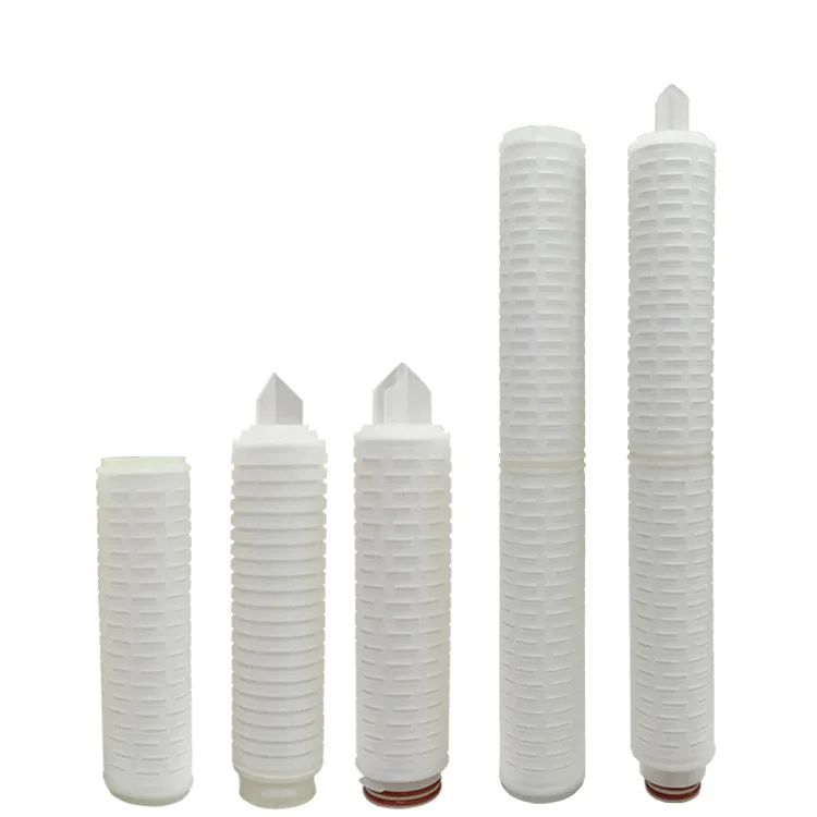 3 micron 10 inch High Density & Efficiency Pleated Filter Cartridge For Brewery Filter