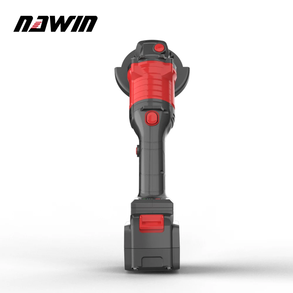 125/100mm 3 Speed Brushless Electric Angle Grinder Grinding Machine Cordless DIY Woodworking Power Tool For 20V Lithium