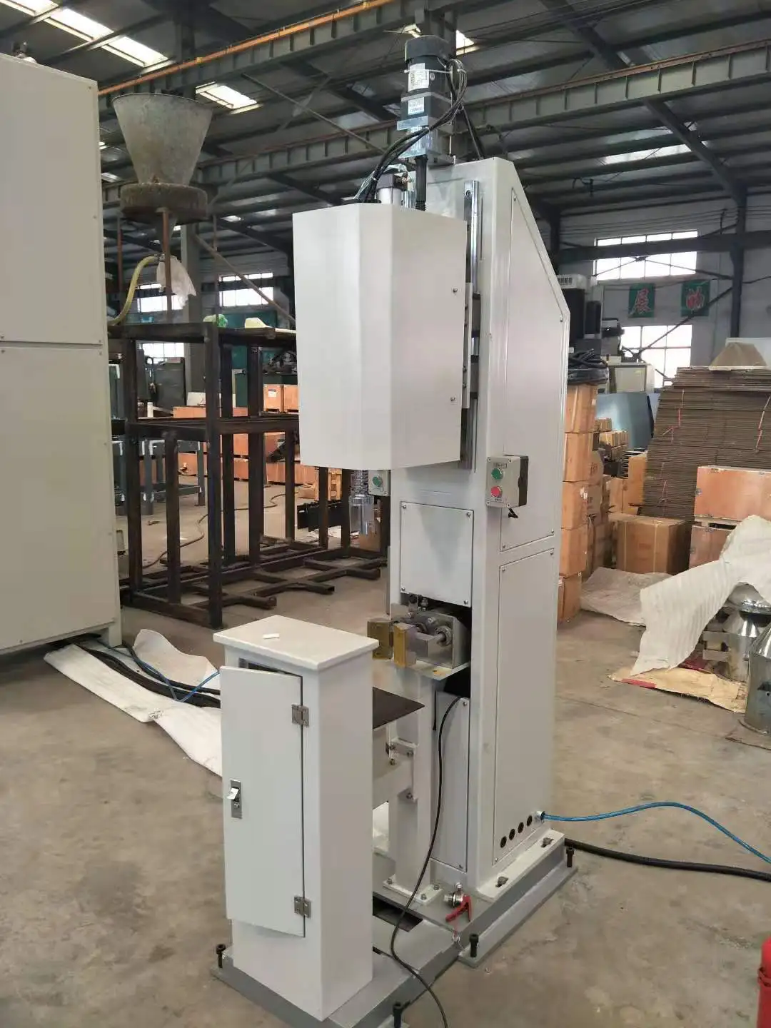 china 40 years manufacturer, dry powder fire extinguisher assembling equipment /cylinder manufacturing machine