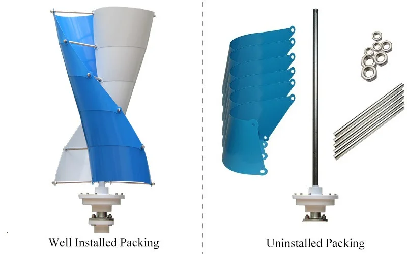 Spiral type wind turbine ZT810005