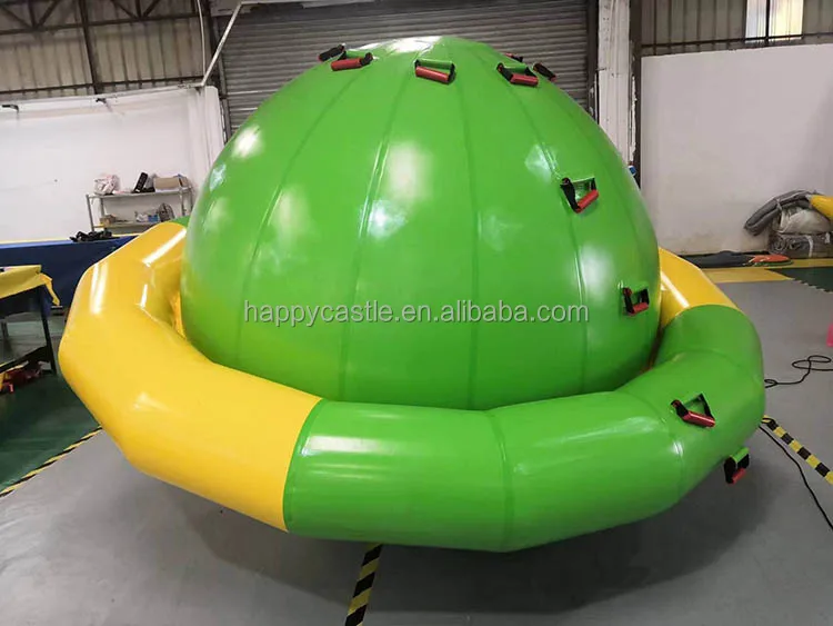 2023 hot sale High quality 0.9mm PVC Custom  water tube inflatable banana boat  towable water sports flying fish for sale