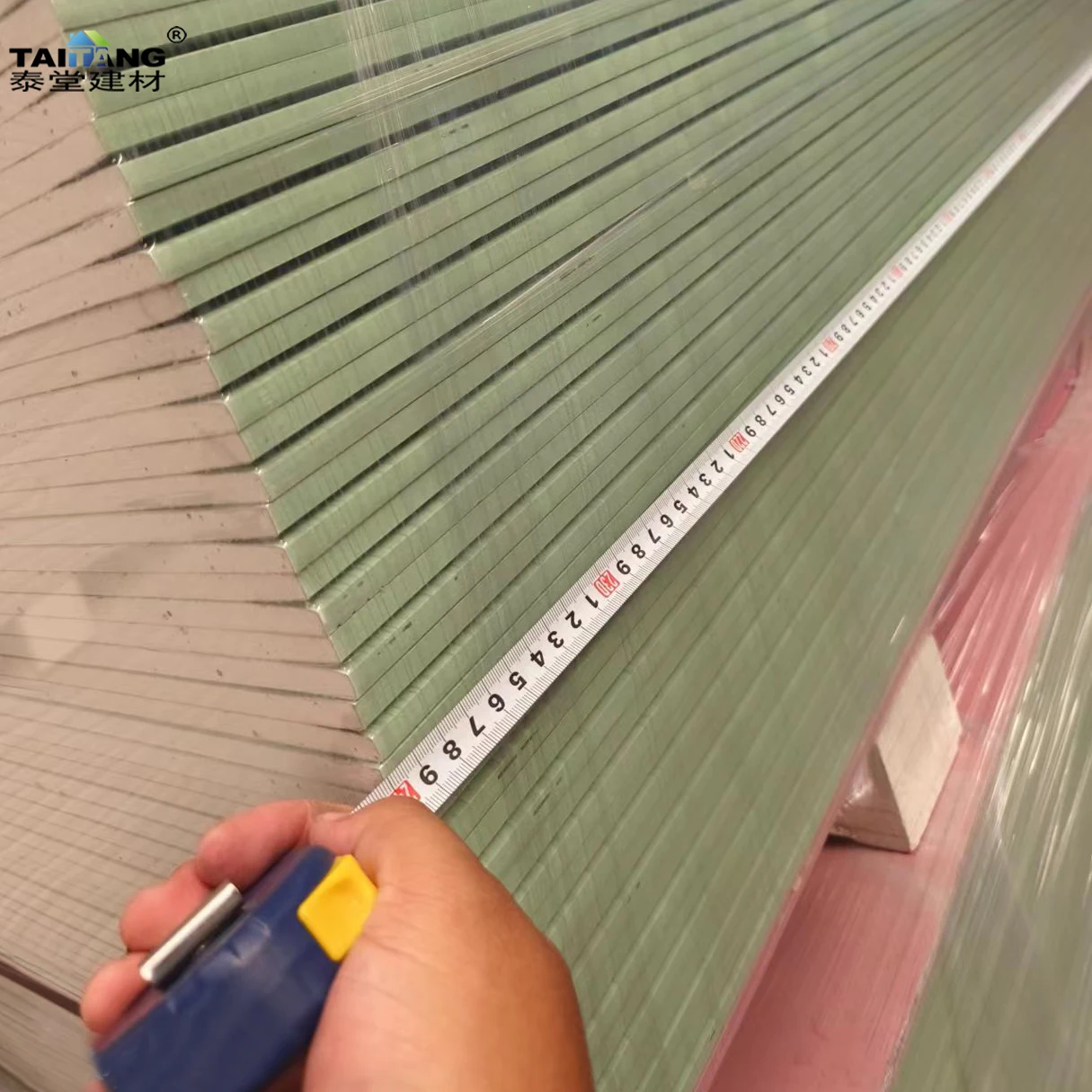 Sheetrock Drywall Water Resistant Placa Gib Board Guangzhou Wallboard Ba13