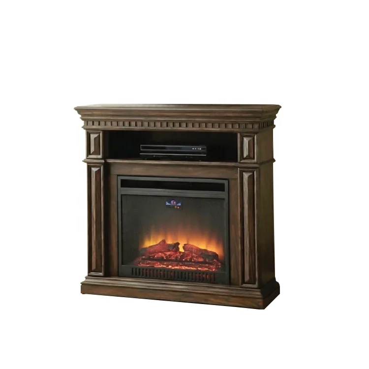 Современная Деревянная мебель для гостиной, угловой классический ТВ-стенд, электрические камины, 48 дюймов