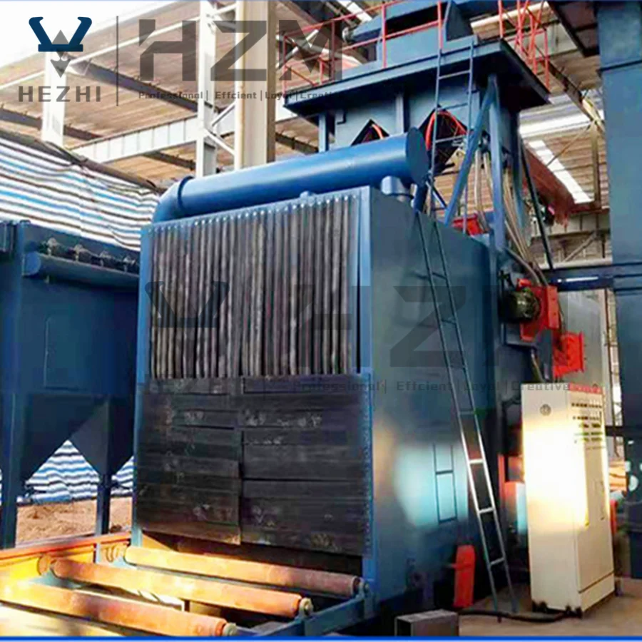 Steel Pipe Shot Blasting Machine Tube Surfex Sand Blast Cleaner From China