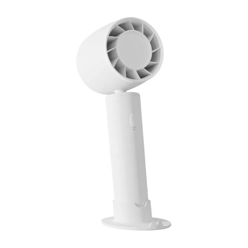1200mAh Portable Usb Rechargeable Mini Ventilador Air Cooler Hand Held Electric Small Handheld Mini Fan with logo