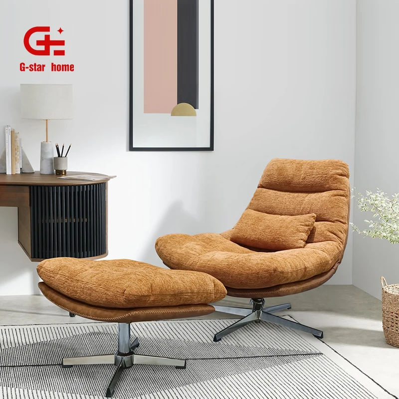 Скандинавский стул, мебель, тканевый металлический стул для гостиной, стул с акцентом, новинка, случайный стул