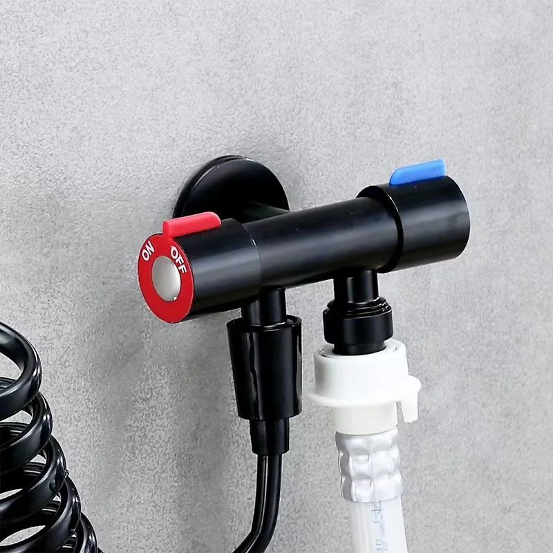 Economic Toilet Shattaf Personal Hygiene Bidet Spray Muslim Handheld Sprayer Health Faucet Matte Black Bidet Sprayer Set