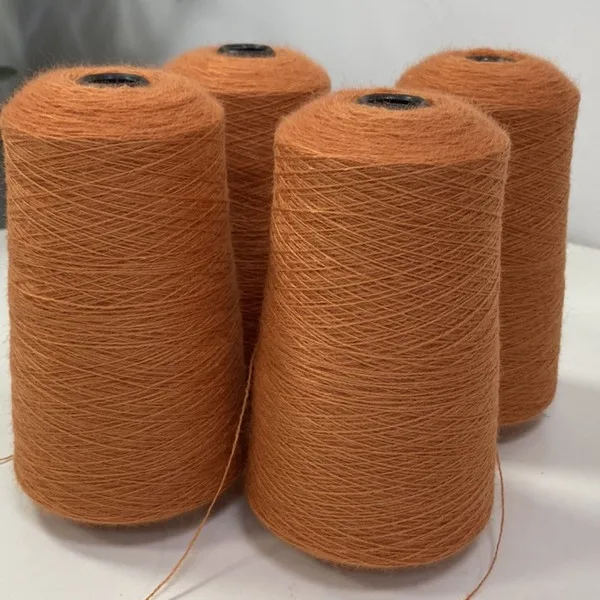 Cheap Wholesale Blend Yarn 28NM/2  30%Wool 70%Bulk Acrylic Wool Dyed Yarn  For Knitting