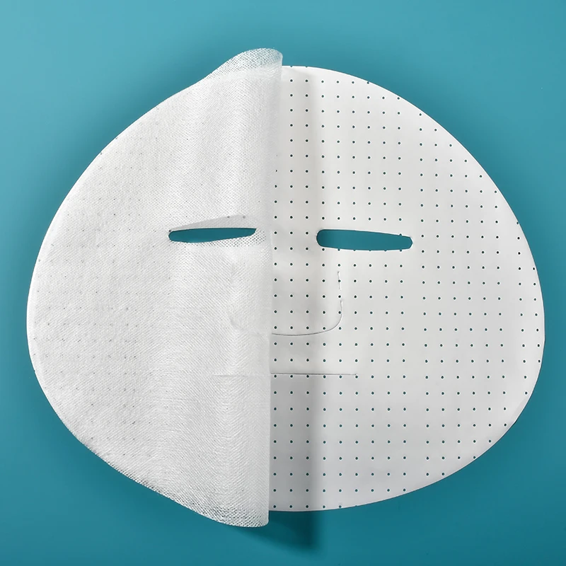professional facial materials Factory tencel2 Lyocell facial mask material Non-woven fabric white skin care Hot sell