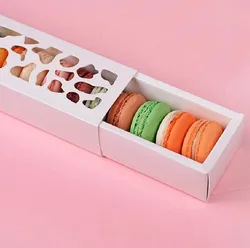 High Quality Custom Printed Eco-friendly Window Box Food Packaging Box Art Paper Recyclable Rectangular Gift Box 3-7 Work Days