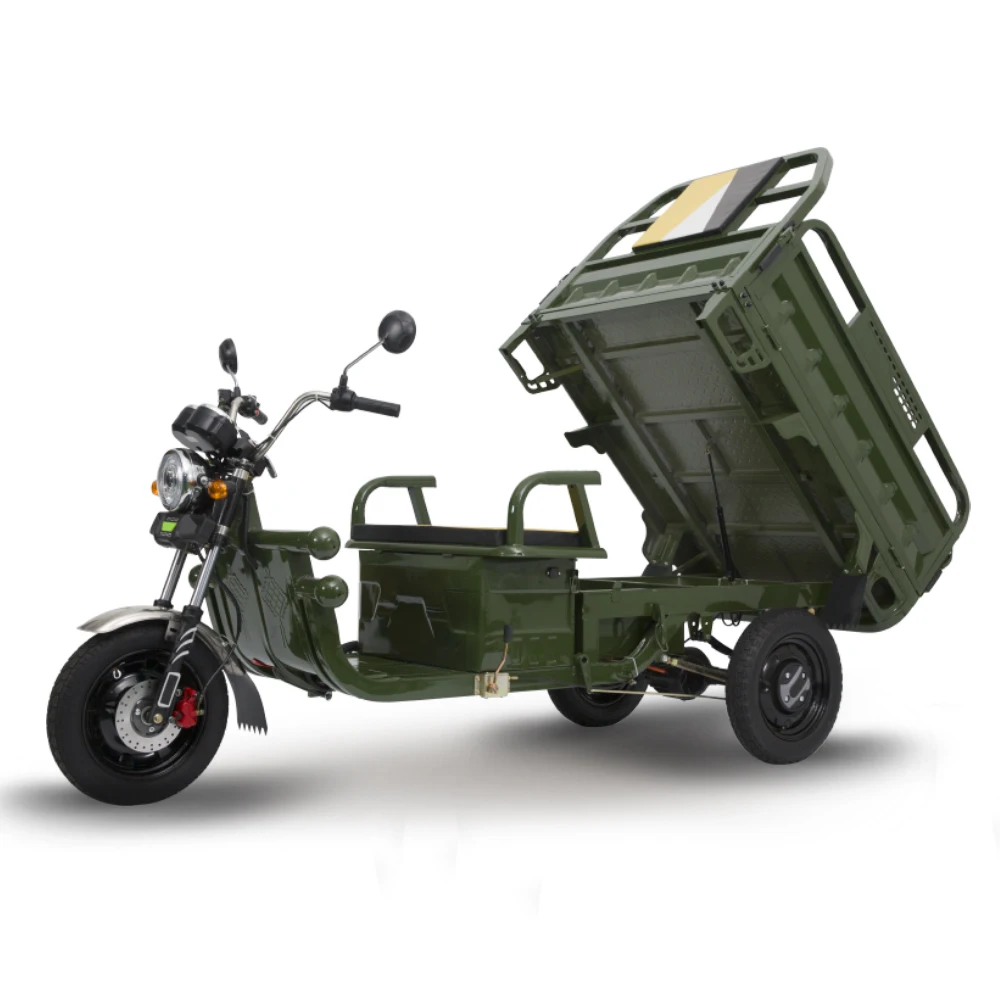 EU Ready Stock EEC COC Electric Trike Tricycle Mobility Trolley For Cargo Carrying